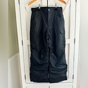 COLUMBIA YOUTH SKI PANTS. EUC. Youth large. Black.